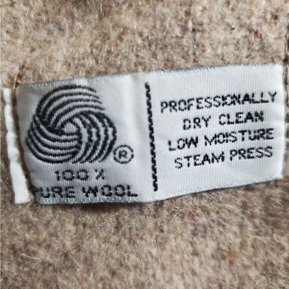 100% Wool Coat Blush Winter Coat M/L - Picture 11 of 12